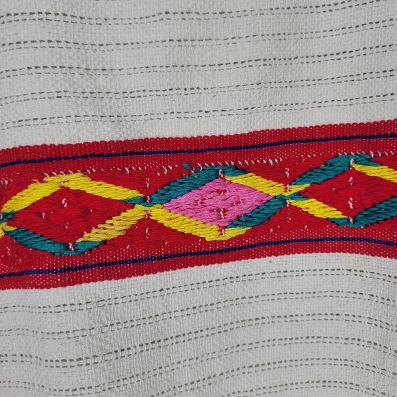 Vintage hand woven Guatemalan huipil dress - Picture 10 of 12